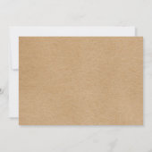 Rustieke citroenen Boho elegante script Save The Date (Achterkant)