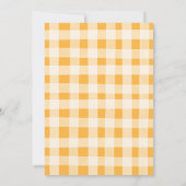 Rustieke Citrus kleine lieverd Lemon 1e Verjaardag Kaart (Achterkant)