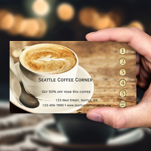 Rustieke Coffee Loyalty Ponskaart