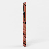 Rustieke Coppery Bronze Leave Pattern Case-Mate iPhone Case (Achterkant/rechts)
