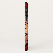 Rustieke Coppery Bronze Leave Pattern Case-Mate iPhone Case (Achterkant/links)