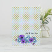 Rustieke Cottage Rozen Trouwsuite Ceremonie Kaart (Staand voorkant)