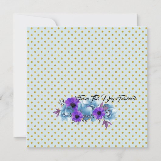 Rustieke Cottage Rozen Wedding Suite Vrijgezellenf Kaart (Voorkant)