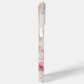 Rustieke Cottage stijl Rozen op oud hout w / naam Case-Mate iPhone Case (Achterkant / Rechts)