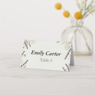 Rustieke CottageCore Trouwstoel Kaart Plaatskaartje