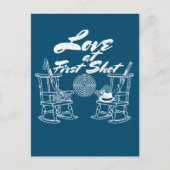 Rustieke Country Barn Wedding Party Jachtpaar Uitnodiging Briefkaart (Voorkant)