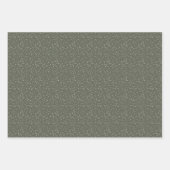 Rustieke Country Boho Christmas Wrapping Paper (Voorkant 2)