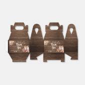 Rustieke Country Boots Cowgirl Verjaardag Bedankdoosjes (Uitgevouwen)