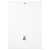 Rustieke Country Business gepersonaliseerd Klembord (Achterkant)