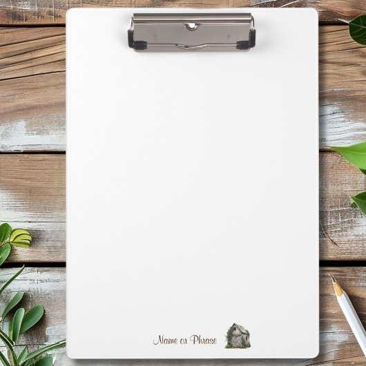 Rustieke Country Business gepersonaliseerd Klembord