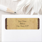 Rustieke Country Cowboy Petten en prikkeldraad Etiket (Insitu)