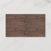 Rustieke Country Cowboy Petten Trouwplaats Kaarten Plaatskaartje (Achterkant)