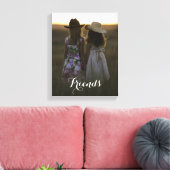 Rustieke Country Friends Canvas Afdruk (Insitu (Woonkamer))