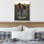 Rustieke Country Friends Canvas Afdruk (Insitu (Slaapkamer))