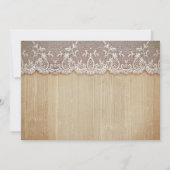 Rustieke Country Mason Jar Green Flowers Wedding Kaart (Achterkant)