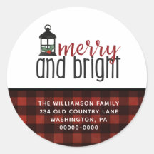 Rustieke Country Plaid Boerderij Stijl Kerst CL