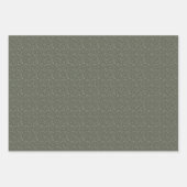 Rustieke Country Plaid Sneeuw Kerst Wrapping Paper (Voorkant 2)