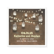 rustieke country string verlichting metselaar jars