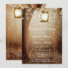 Rustieke Country Tree String Lights repetitie dine Kaart