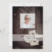 Rustieke Cowboy Boots Daisies Viering van het Leve Kaart (Voorkant)