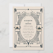 Rustieke  Cowboy Country Wedding Foto Kaart (Voorkant)