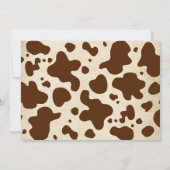 Rustieke cowboy eerste rodeo 1e verjaardag foto kaart (Achterkant)