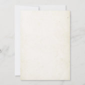 Rustieke Cowboy Laarzen & Zonnebloemen Kaart (Achterkant)