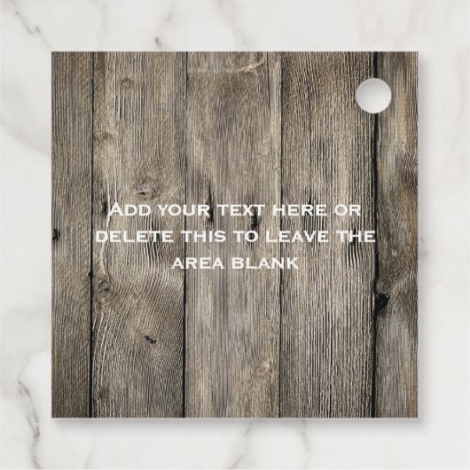 Rustieke Cowboy Paardrijden Verjaardagsfeest Bedankjes Labels (Achterkant)