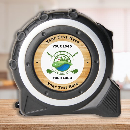 Rustieke Custom Logo Personaliseer Bedrijfsleven Rolmaat