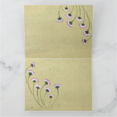 Rustieke  Daisies Eenvoudig ontwerp Kaart (Binnen)