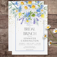 Rustieke Daisy & Field Flowers Boeket Bruidsbrunch