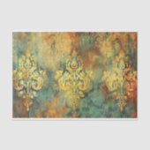 Rustieke Damask Meubilair Decoupage Tissue Paper Tissuepapier (Voorkant)