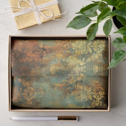 Rustieke Damask Meubilair Decoupage Tissue Paper Tissuepapier (Geschenk)