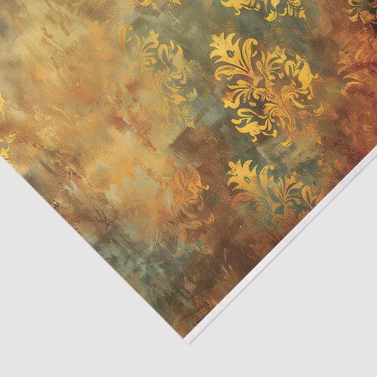 Rustieke Damask Meubilair Decoupage Tissue Paper Tissuepapier (Detail)