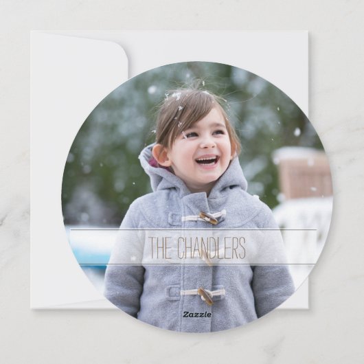 Rustieke Denneappel Chistmas om de Kaart van de (Achterkant)