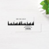 Rustieke dennen · Earring Hoops Studs Display Kaar Mini Visitekaartjes (Bureau)