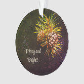 Rustieke dennenappel ornament (voorkant)