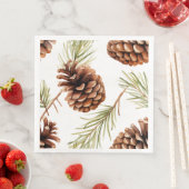 Rustieke dennenappel servet (Insitu)