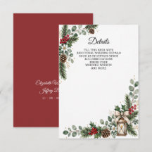 Rustieke dennenbessen winter kerst bruiloft