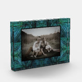 Rustieke dennenbomen dennenbos groen groenblijvend fotoblokken (Links)