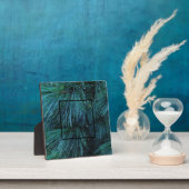 Rustieke dennenbomen dennenbos groen groenblijvend fotoplaat (Insitu)