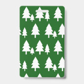Rustieke dennenbomen | Kampeerleider Badge (Achterkant)