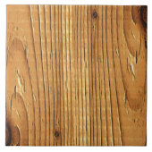 Rustieke dennenhout Uitstekende Fab keramische teg Tegeltje (Voorkant)