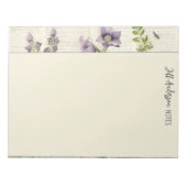 Rustieke  Desk Notes Pad Notitieblok (Voorkant)