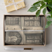 Rustieke deuren tissuepapier (Geschenk)