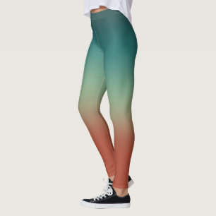 Rustieke donkere leisteen grijs blauwgroen bruin r leggings