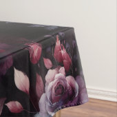 Rustieke donkere Rozen Tafelkleed (Voorbeeld)