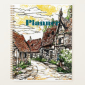 Rustieke dorpsplanner - Countryside Art Design Planner (Voorkant)