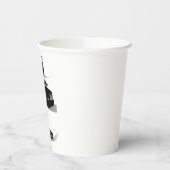 Rustieke Drie Zwarte Trucks  Truck Design Papieren Bekers (Links)