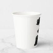 Rustieke Drie Zwarte Trucks  Truck Design Papieren Bekers (Rechts)